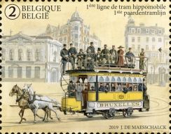 150th Anniversary of First Horse-Drawn Tram in Brussels