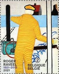 Man In Yellow, by Roger Raveel