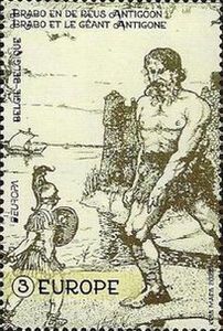 Legend of Silvius Brabo and Antigone