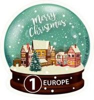 Snowglobe with Village Scene