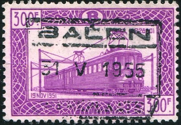 Two-car electric train, 1951