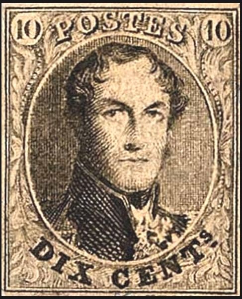 King Leopold I - Oblong Medallion