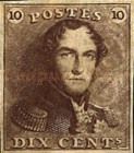 King Leopold I Type "Epaulettes" 10ct