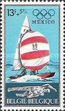 Sailing, The Swimmer, by Mady Andrien (1941-)