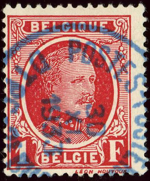 King Albert I - Type Houyoux - Surcharged