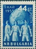 Three Workers and Globe