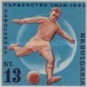 Soccer Player in Front of a Globe
