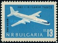 15 Years Air Carriers TABSO, lljuschin II 18