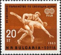 Wrestling Scene