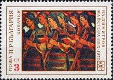 Female agricultural Workers with Picks