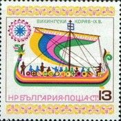 Viking Ship with Sails (9th Century)