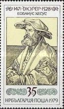 A. Dürer - "Portrait of Eobanus Hesus", 1526