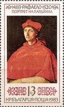 Raphael. "Portrait of Cardinal", 1510