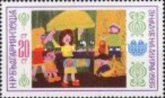Children at Market Stall