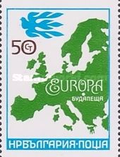 Map of Europe, Peace Dove