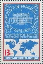 Parliament Building, Sofia; World Map