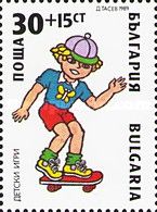 Boy with Skateboard