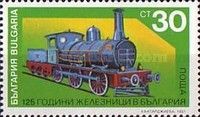 Early Steam Locomotive and Tender