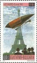 Lebaudy Julliot-No. 1 "Le Jaune" over Paris (1903)