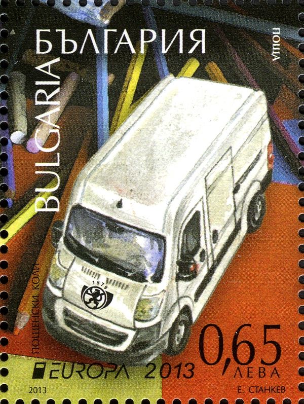 Delivery Truck Citroen Jumper (without White Frame)