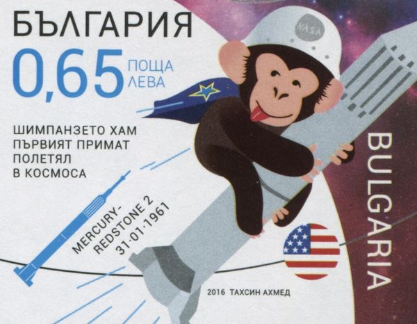 Anniversary of the space flight of a chimpanzee