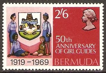 Bermuda Girl Guides, 50th anniv.