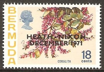 Coralita - overprinted "Heath-Nixon. December 1971"