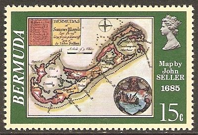 Old Map by Desbruslins, 1740