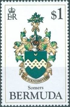Arms of Sir George Somers (1554-1610)