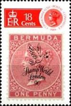 No. BM1 Overprinted