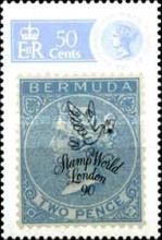 No. BM2 Overprinted