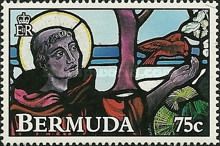 St. Francis feeding bird