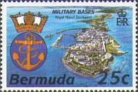 Force insignia and Royal Naval Dockyard