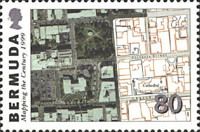 Aerial photo, modern street map
