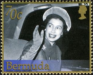 Queen Elizabeth II Waving