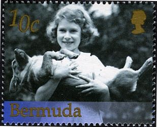 Princess Elizabeth with dog