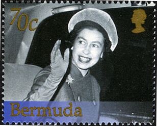 Queen Elizabeth II Waving
