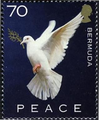 Dove facing Left