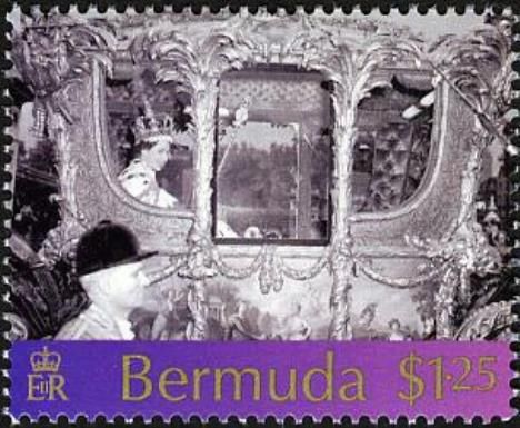 Queen in carriage