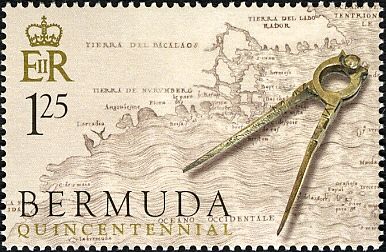 Map of Bermuda and Divider