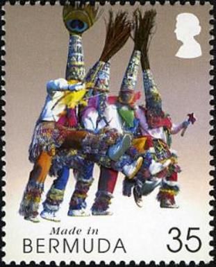 Carnival reveler dolls