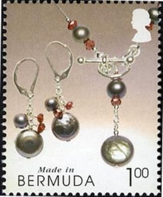 Earrings and necklace