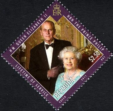 Queen and Prince Philip, different