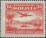 Aircraft over Lake Titicaca