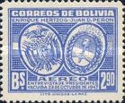 Arms of Bolivia and Argentina