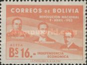G.Villarroel, V.Paz Estenssoro and H.Siles Zuazo
