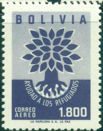 World refugee year Emblem