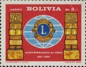 Emblem of Lions International, world globe
