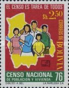 Bolivian family, Map