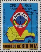 Club emblem, Map of Bolivia